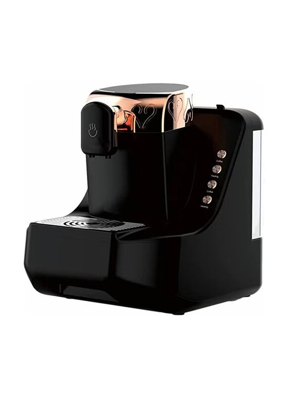 

DubaiGallery 600W Self-Cleaning High Quality Fully Automatic Turkish Coffee Maker Machine, Black