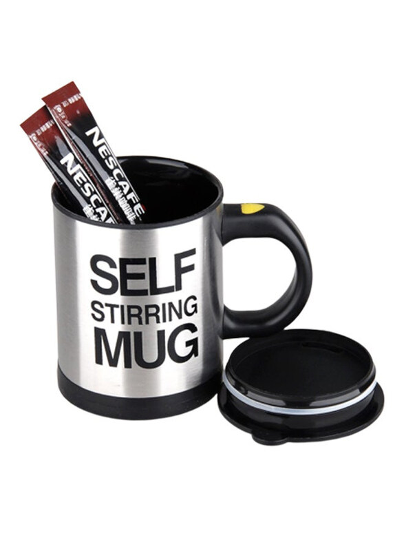 

Vocory 400ml Stainless Steel Coffee Tea Drinking Cup, Silver