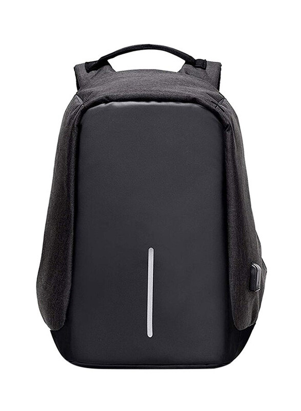 

Generic 14-Inch Laptop Backpack With USB Charging Port Fits, Black