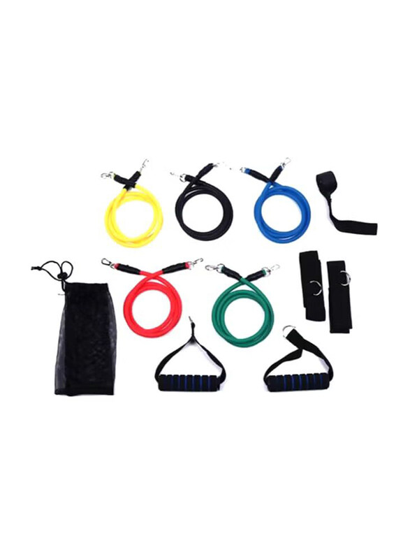 

Generic Multifunctional Yoga Gym Training Equipment Set, 11 Pieces, Multicolour