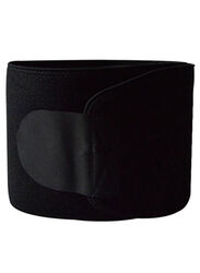 Sharpdo Double Sided Sweat Lining Waist Trimmer Belt, 8-Inch, Black