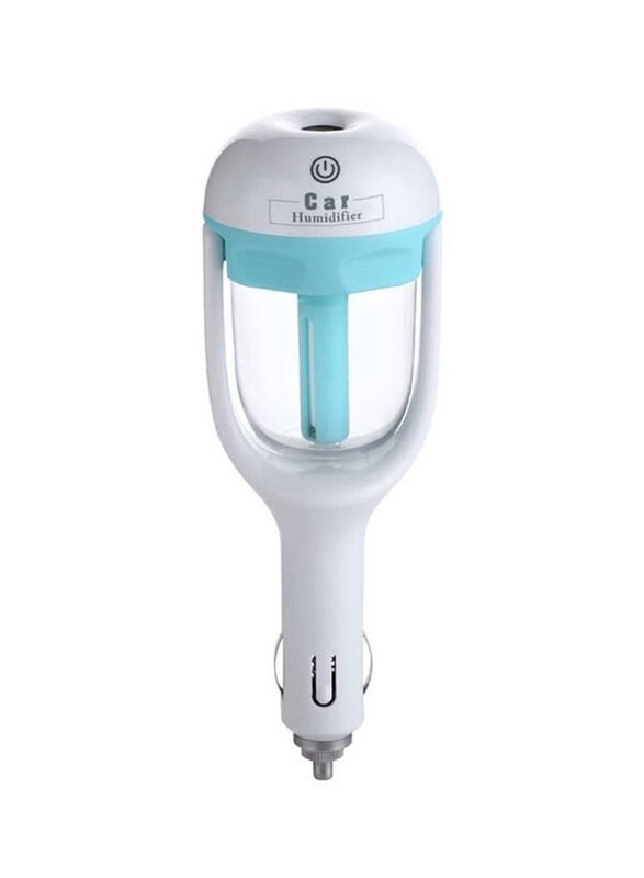 

Generic Portable Car Humidifier, White/Blue