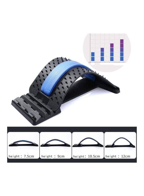 

XiuWoo Back Stretcher with Acupressure Points, T29, Black/Blue