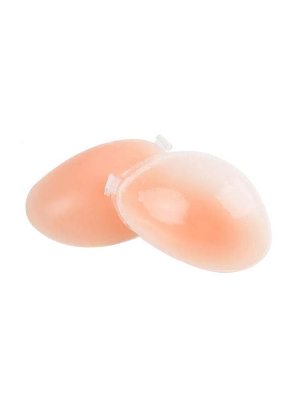 

DubaiGallery Reusable Self Adhesive Silicone Ultra Thick Invisible Bra, Pink, B