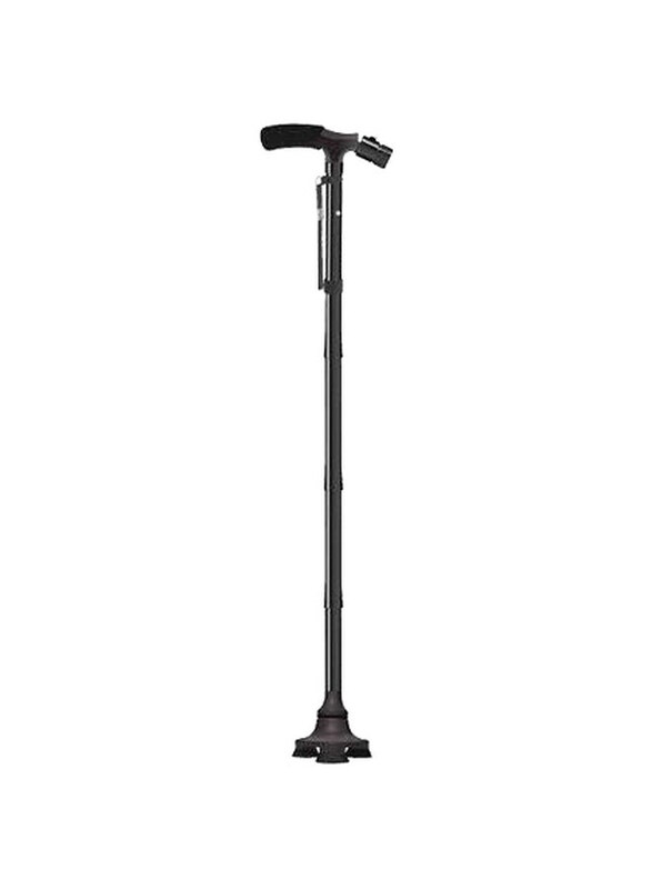 

Generic Dependable Folding Cane with In Built LED Light, Black