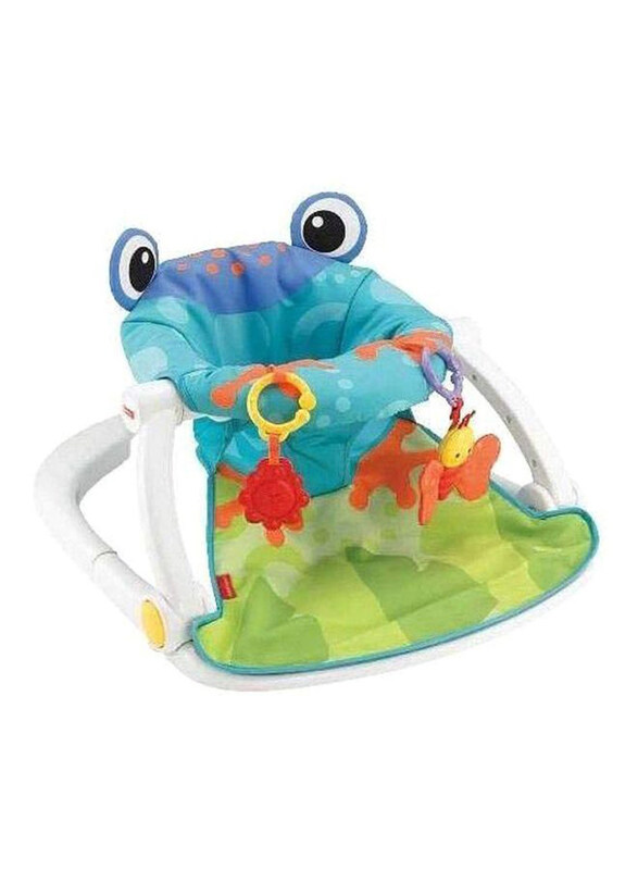 

Generic Frog Designed Sit-Me-Up Floor Seat, Multicolour