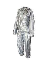 Sauna Suit, XXXL, B07MVT231G, Silver