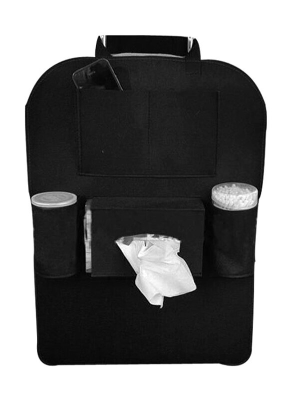 

Generic Car Back Seat Organizer, 1552408840-753, Black