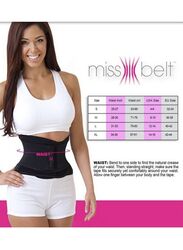 Abs Toning Belt, Small/Medium, Black