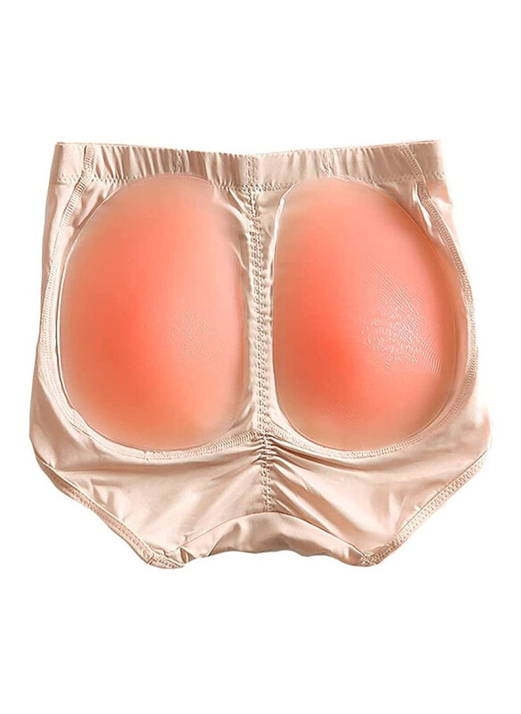 

DubaiGallery Fake Buttock Padded Control Panties Hip Enhancer, Beige