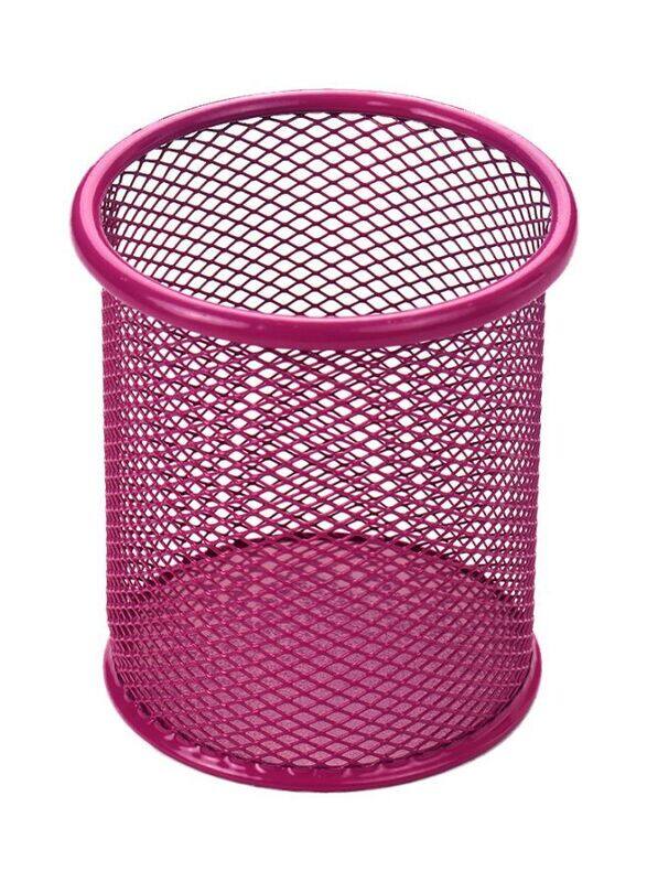 

Generic Metal Pen Organizer, OS2628, Pink