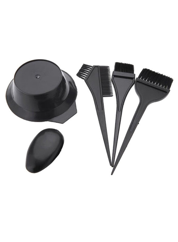 

Generic Professional Salon Hair Dye Tool Kit, 5 Pieces, Black