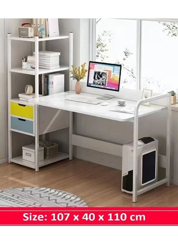 

DubaiGallery Computer Gaming Desk, White