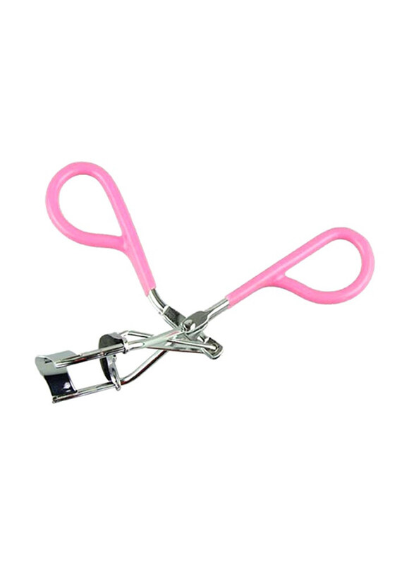 

Generic Pro Cosmetic Eyelash Curler Tool, Pink/Silver