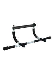 Upper Body Workout Bar, Silver/Black