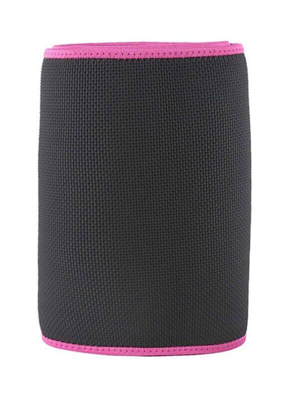 

Generic Portable Waist Support Belt, Black/Pink