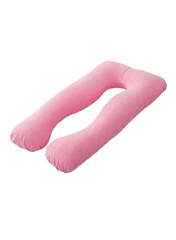 

Generic U-Shaped Maternity Cotton Pillow, Pink