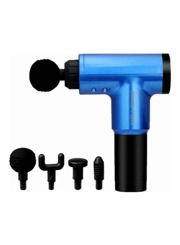 

Rock Pow Professional Massager Gun and Nozzle Set, 5 Pieces