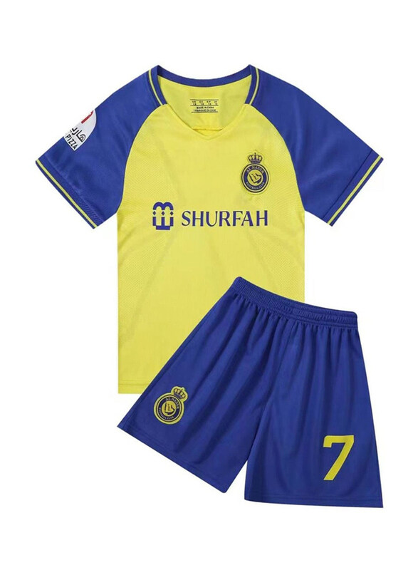 

DubaiGallery National Team & Clubs Short Sleeve Jersey T-Shirt Uniform, Multicolour