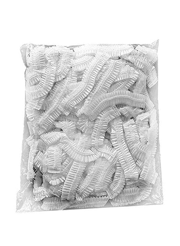 

Generic Disposable Waterproof Shower Cap, Clear, 100 Piece