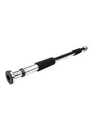 Door Gym Pull-Up Bar, Silver/Black