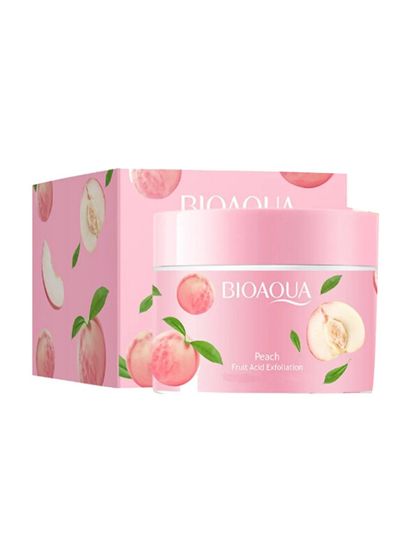 

Bioaqua Peach Extract Fruit Acid Exfoliation Body Scrub Face Gel Cream, 140gm