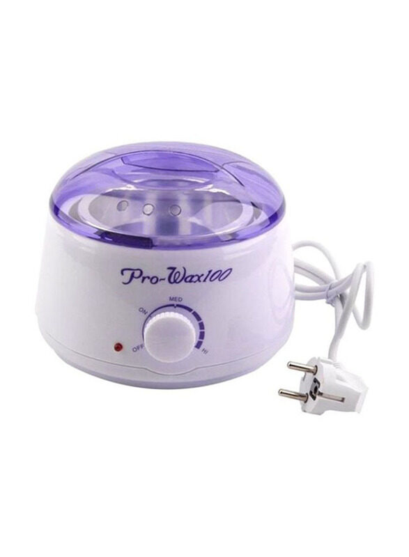 

Pro-wax100 Hair Removal Wax Heater, White/Purple