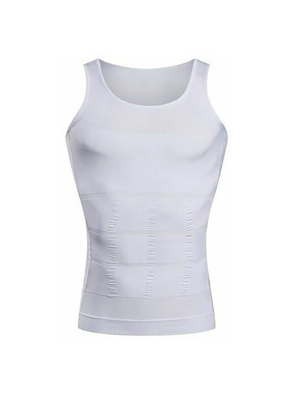 

Generic Undershirt Slimming Body Shaper, White