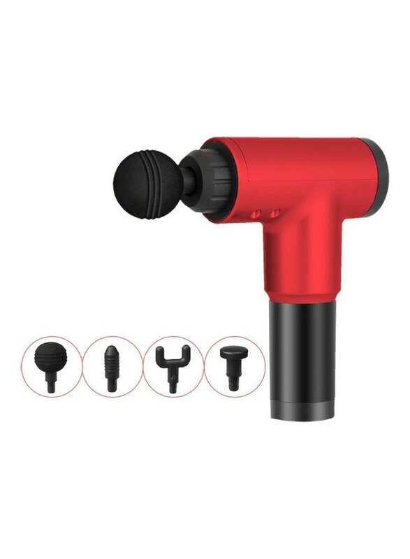 

Generic Muscle Massage Gun with Head Set, 5 Pieces