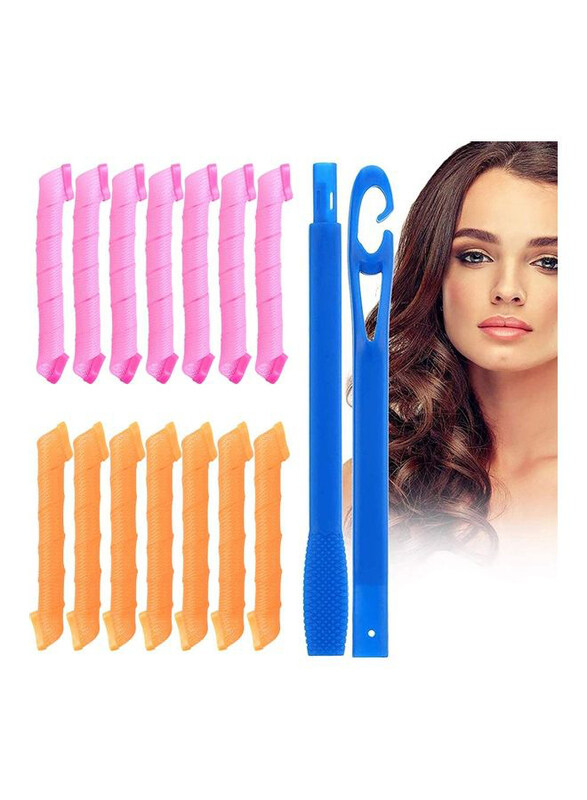 

Xiuwoo Heatless Spiral Curlers Hair Rollers Set, Multicolour