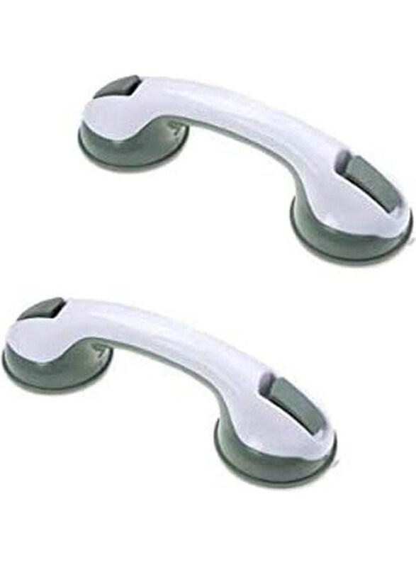 

Generic Bathroom Armrest Helping Handle, 2 Piece, White