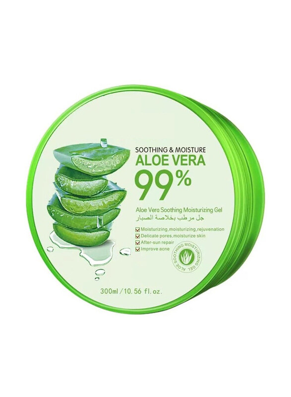 

DubaiGallery 99% Aloe Vera Soothing Moisturizing Gel, 300ml