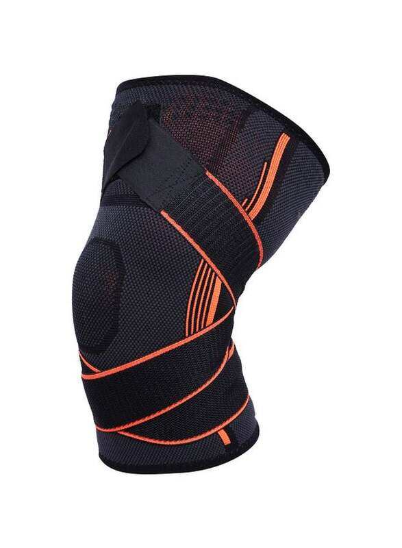 

Generic Profressional Protective Knee Pad, Black/Orange