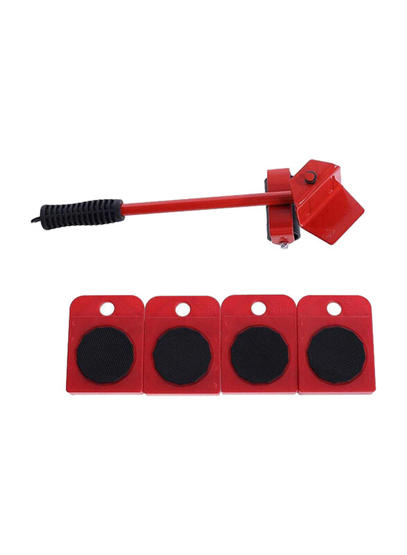 

Generic Furniture Mover Tool Set Furniture Transport Lifter Heavy Stuffs Moving Tool, Red