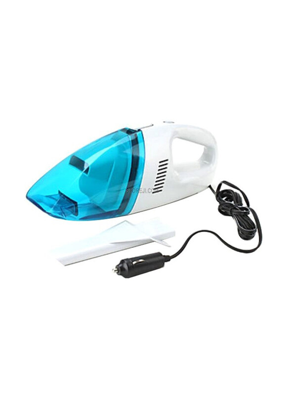 

Beem Car Vacuum Cleaner, Blue/White