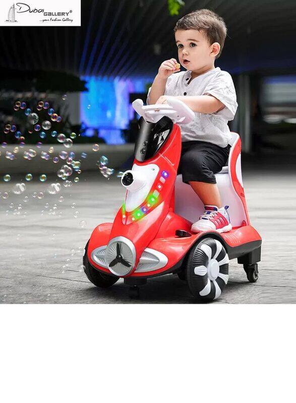 

DubaiGallery Remote Control Balance Bubble Ride On Electric Car, Ages 3+, Multicolour