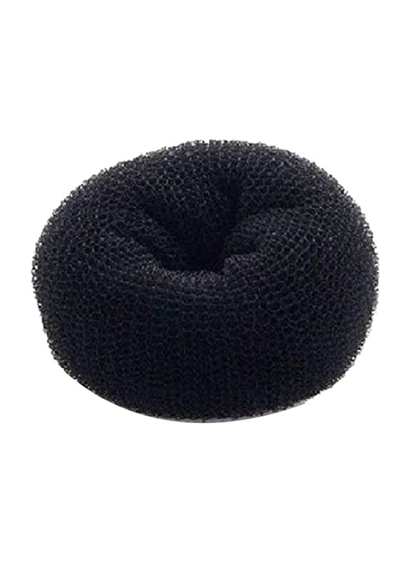 

Generic Hair Donut Bun Maker Ring Mesh for All Hair Types, Black