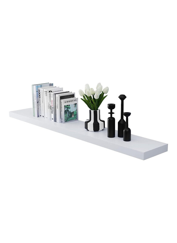 

DubaiGallery Wall Mounted Display Floating Shelves, White
