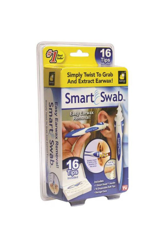 

Smart Swab Easy Earwax Removal Kit, White