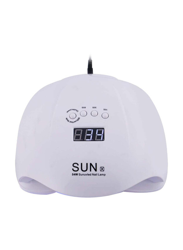 

Sun UV LED Lamp Portable Nail Dryer, White