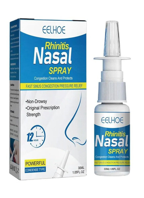 

Eelhoe Rhinitis Sinusitis Nose Care Nasal Spray, 30ml