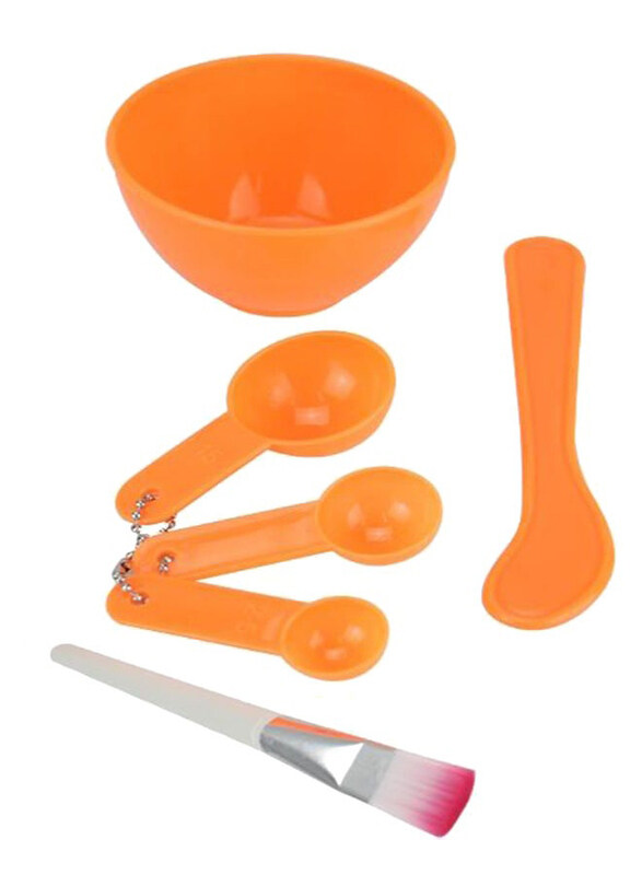 

Generic Face Mask Bowl Kit, 6 Pieces, Orange