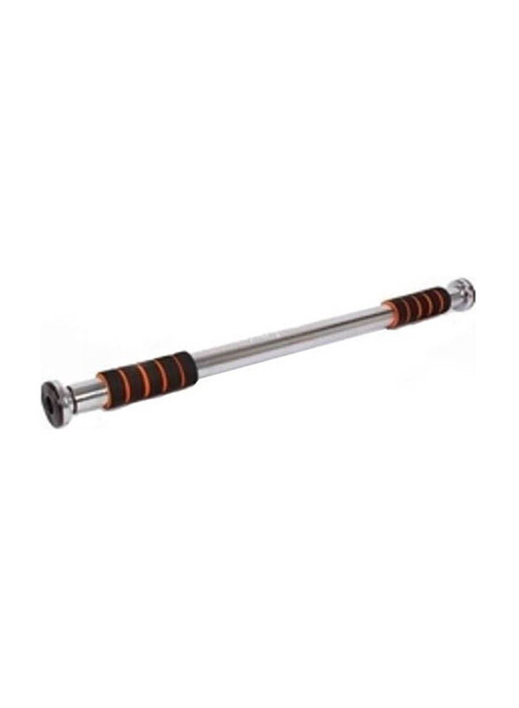 

Generic Chrome Door Gym Bar, 58cm, Silver/Black
