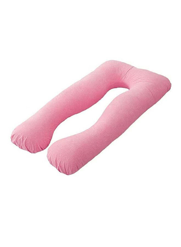 

Generic U-Shaped Maternity Cotton Pillow, Pink