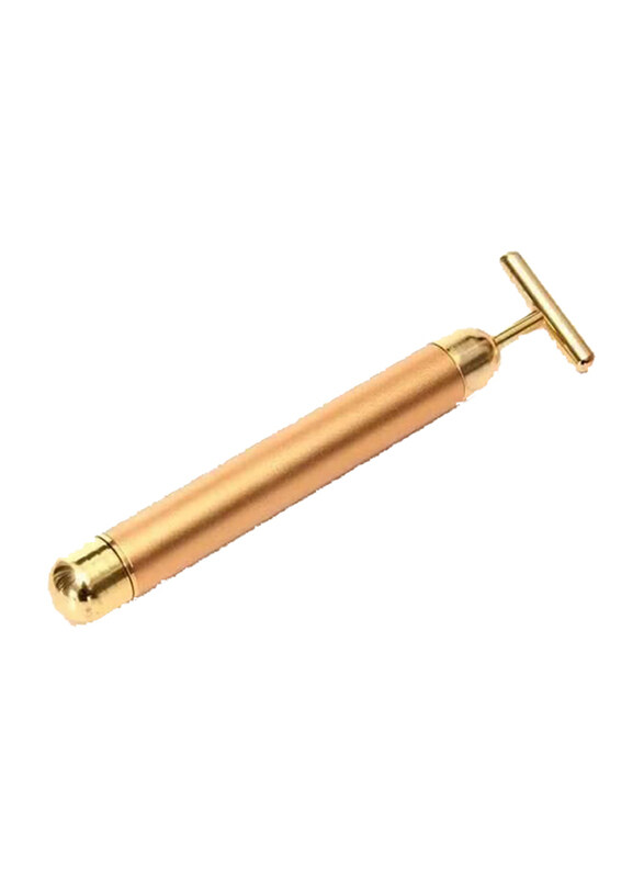 

Generic Facial Massager 24K Golden Electric Face Bar, Gold