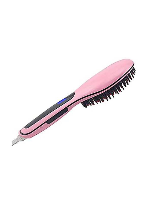 

Generic Hair Straightener Brush, Pink