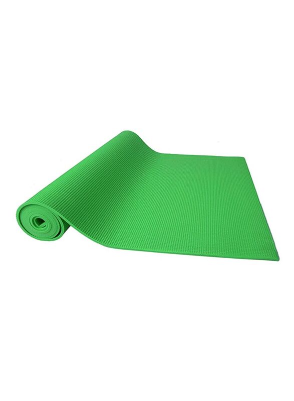 Yoga Mat With Carry Strap, 24-Inch, Green