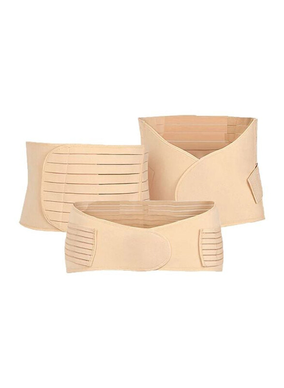

Generic Girdle Wrap Set for Women, 3 Piece, Beige