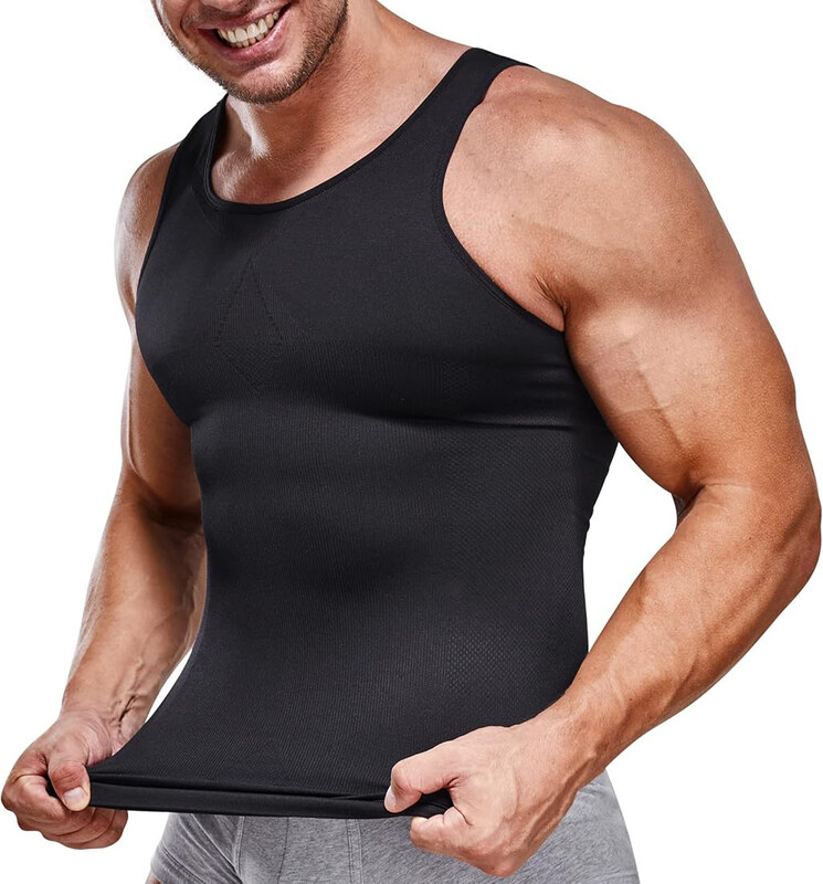 

Generic Slimming Sleeveless Undershirt, Small, Black