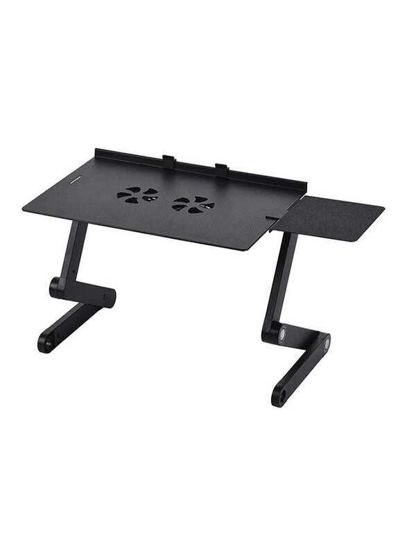 

Unspecified Foldable Laptop Table Stand, Black